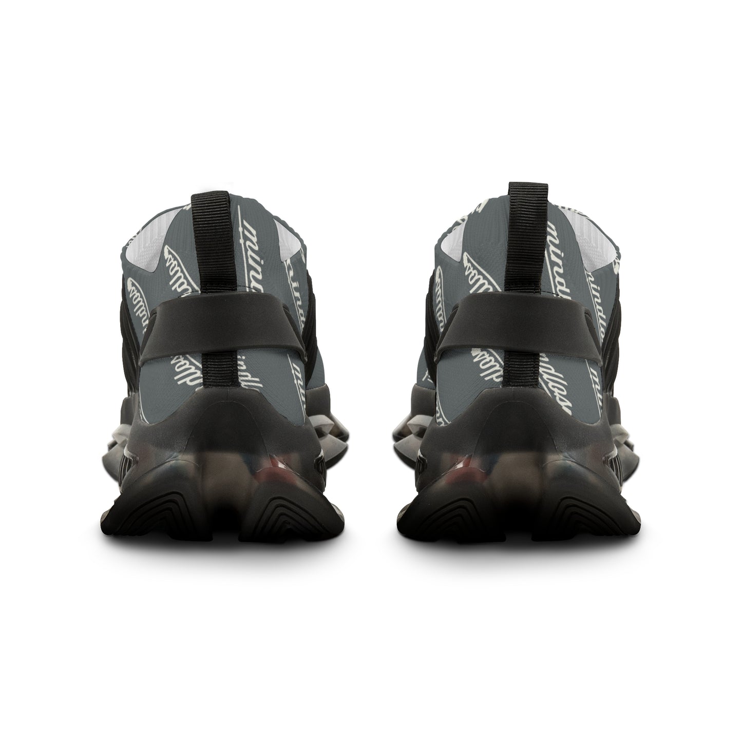 Mindlos Semathi Dark Grey Men's Mesh Sneakers