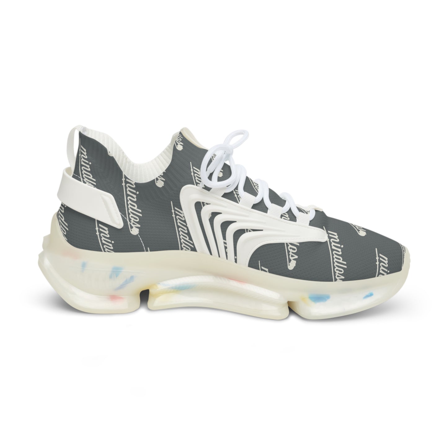 Mindlos Semathi Dark Grey Men's Mesh Sneakers