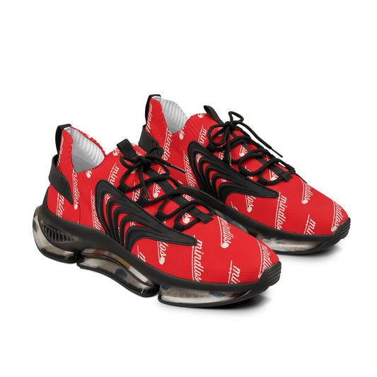 Mindlos Semathi Red Men's Mesh Sneakers