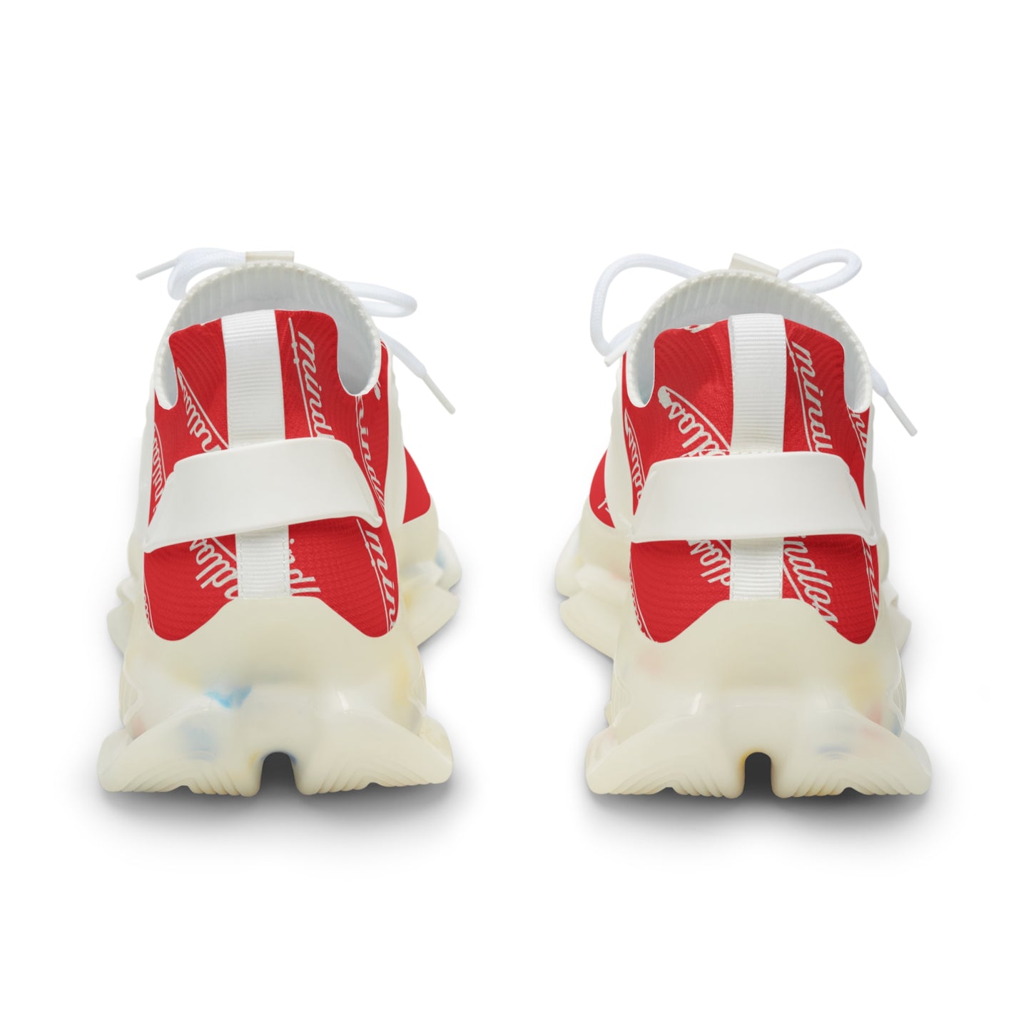 Mindlos Semathi Red Men's Mesh Sneakers