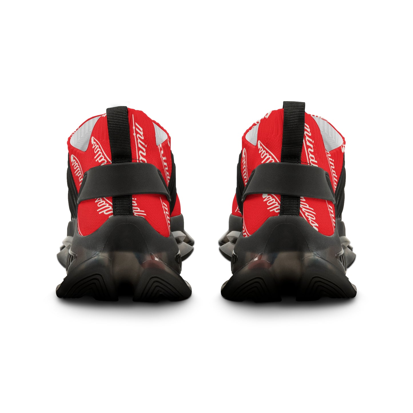 Mindlos Semathi Red Men's Mesh Sneakers